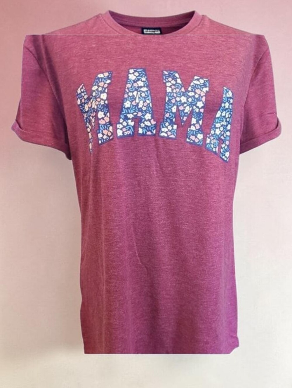 Mama Graphic Tee Early Pregnancy Post-Birth Motherhood Women's Sz L‎